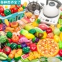 男孩源头女孩切菜玩具