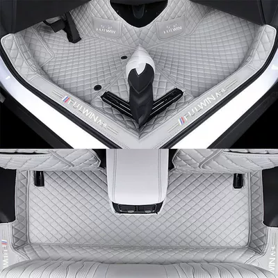 Suitable for Chery Fengyun A9L, Special Foot Mats and Door Sills, Five-Seater Silk Loop Carpet-Style Full-Cover Foot Mats, Anti-Kick (Ayaqaltılar (Kovriklər)) - fengyun-a9l-free-anti-kick-pad-single-layer-foot-pad-sky-gray