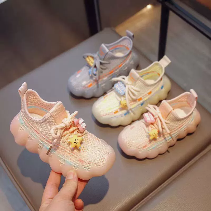 2023 Мужская и женская спортивная обувь с дышащей сетчатой поверхностью, летняя мужская и женская детская обувь, тонкая, большая, детская обувь с одной сеткой, Кокосовая обувь