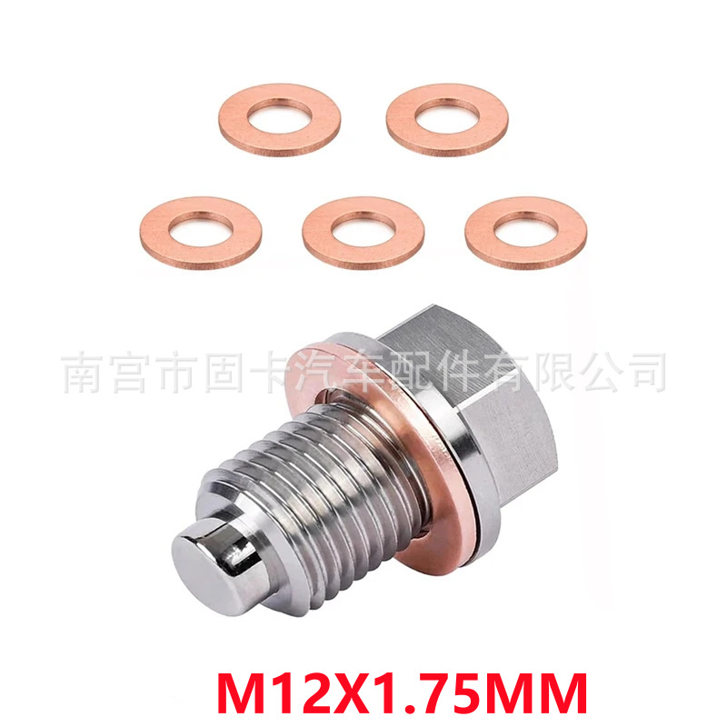 Models Engine Stainless Steel — Universal Digər kuzov və aksesuarlar - m12175mm-stainless-steel-1pcs-with-magnet-screw-5pcs-washer
