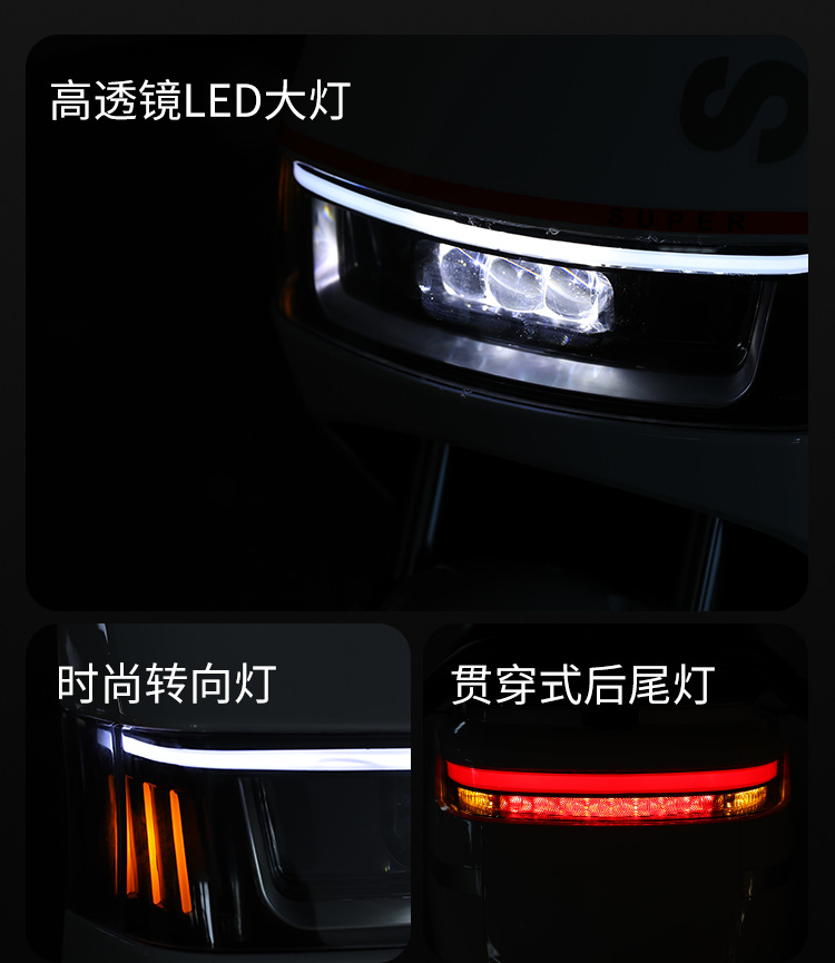 New Electric Motorcycle 72V Long-Distance Running King Double Electric Vehicle 60V Battery Vehicle High-Power High-Speed Electric Motorcycle Wholesale