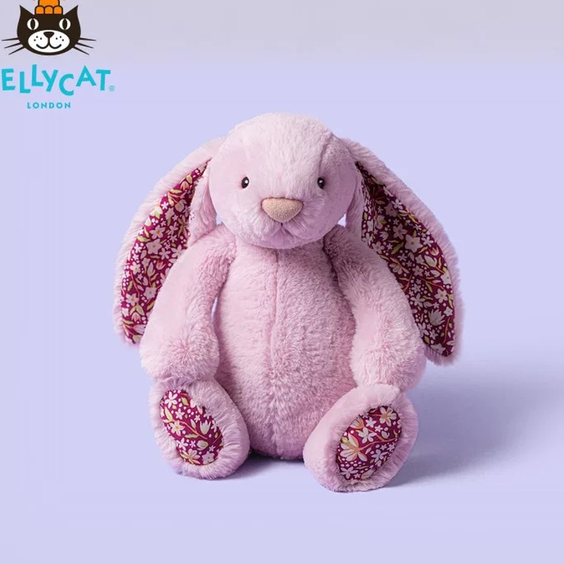 Zhi zhen hua bu se purple bonnie rabbit 31cm