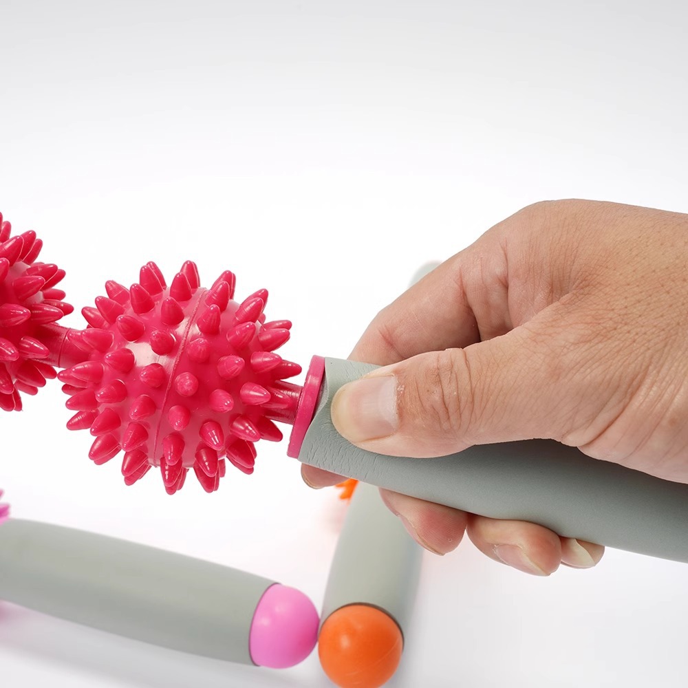 Masaje pal tactile baby cepillo tactile entrenador sensorial para niños juguetes de equipos para bebés de educación temprana pequeña bola de pinchazo acariciar