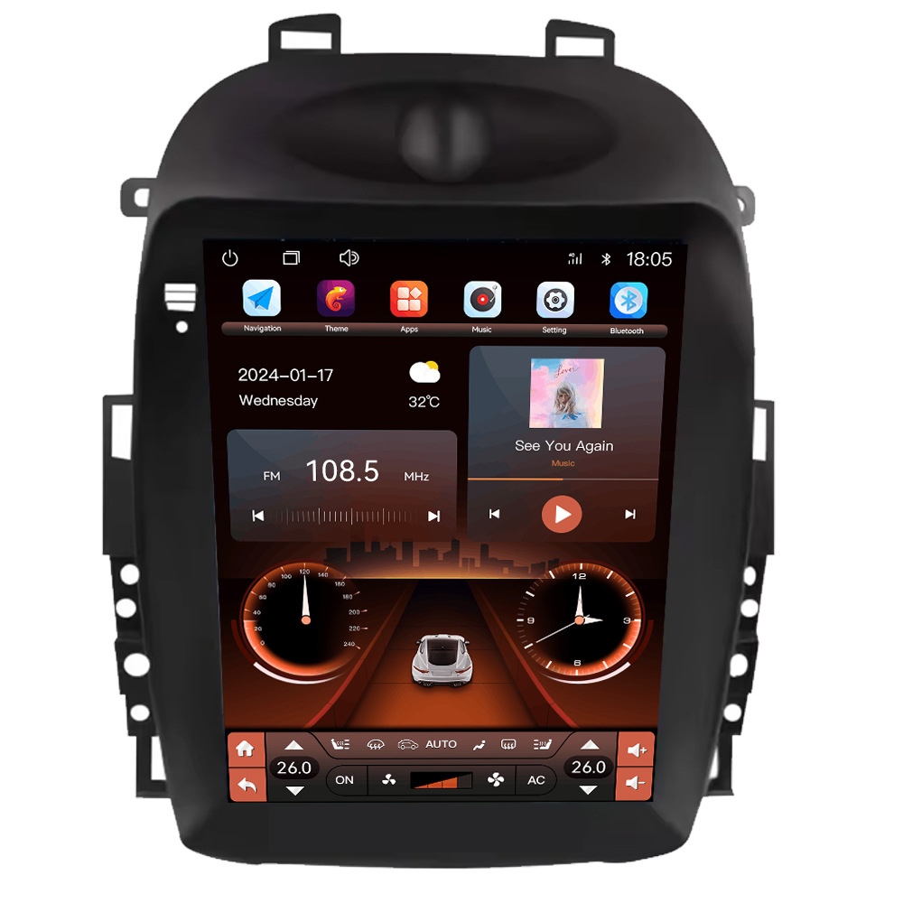Baojun Car Smart Navigation Audio Video Car GPS Large Screen for Baojun 2011-2014 (Other Automotive Communications) - 8-core-7862-4g64gcp