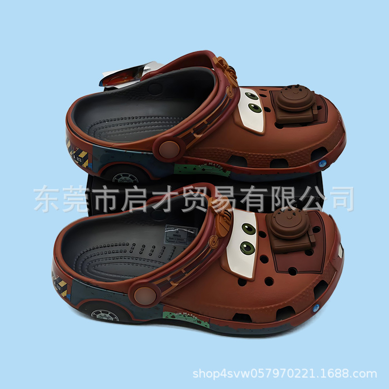 Cross nuevo Melody / Pokémon / Winnie the Pooh con zapatos de flores para niños antideslizantes zapatos de agujeros sandalias para niñas