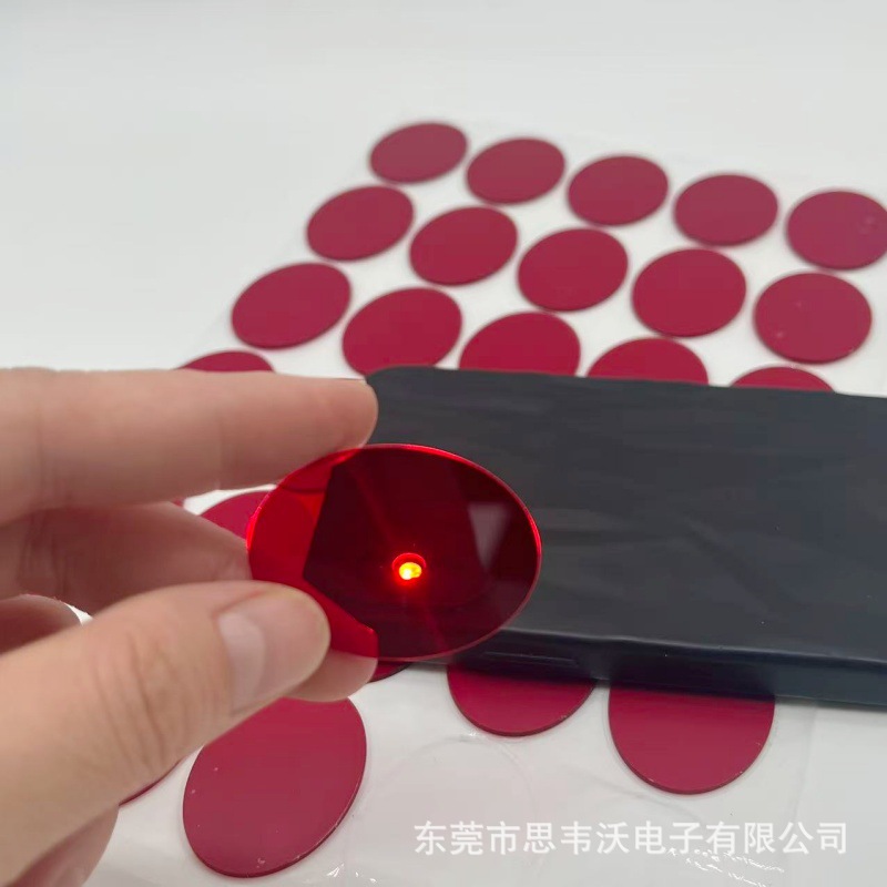 CNC切割定制透红亚克力滤光镜片 表面防刮花 CNC精雕外形平整光滑