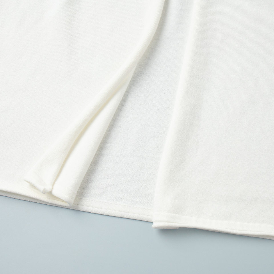 Bộ đầm dài kèm áo cardigan dệt kim dài tay nữ — Màu cà phê đậm, Màu hồng, Màu trắng, Màu xám chi tiết 32