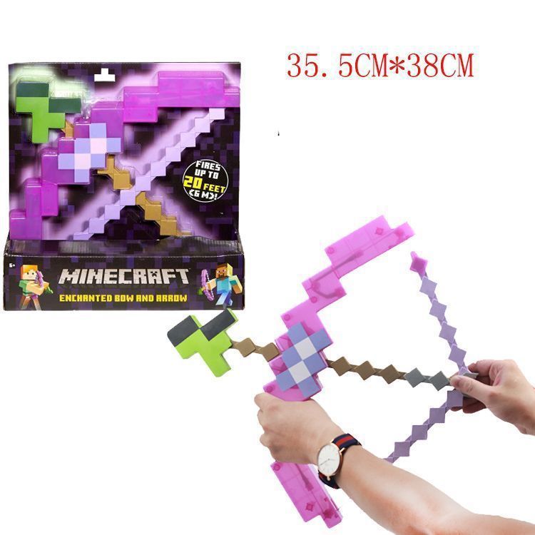 Activity-purple bow and arrow