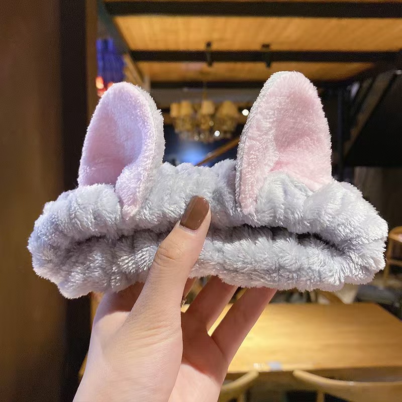 Cinta para el cabello para mujeres, mascarilla facial, cabello antideslizante especial, diadema, cabello no mojado, sin presión, flequillo, Liu Yifei, mismo estilo