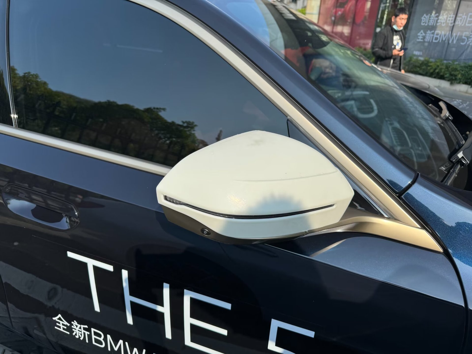 Suitable for 25 Bmw X3 Reversing Mirrors, Fuel Tank Caps, Handles, Door Bowls, Rain Eyebrows, Wind Knives, Grids, Bright Black