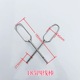 One 185 flat-head four-wire rod