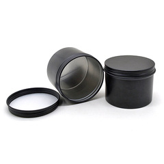 120ml black aluminum can, flower tea tea can, candy food packaging box, cosmetic cream and ointment box