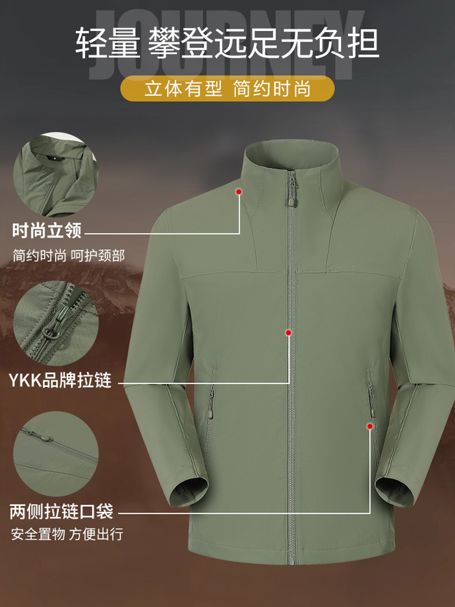 Jacketa de trabajo impermeable de otoño chaqueta de piloto estadounidense transfronteriza chaqueta de cuello de pie casual chaqueta de hombre personalizada