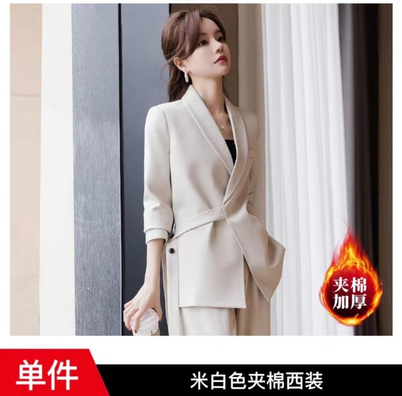 西装套装女装高级感职业装正装时尚休闲西服外套西装女阔腿裤套装|undefined