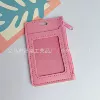 Fuchsia handheld card holder