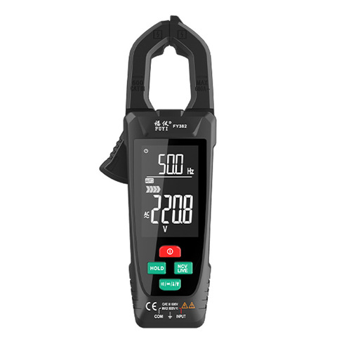 Digital automatic clamp meter, clamp type multimeter, high-precision clamp ammeter, intelligent universal meter, current meter, clamp meter
