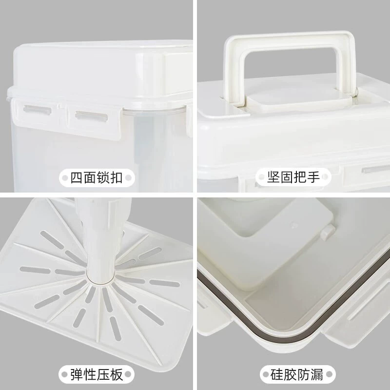 Korean kimchi jar of pickled jar, transparent kimchi jar, storage pickles, kimchi jar with inner lids, pressed crowded tanks