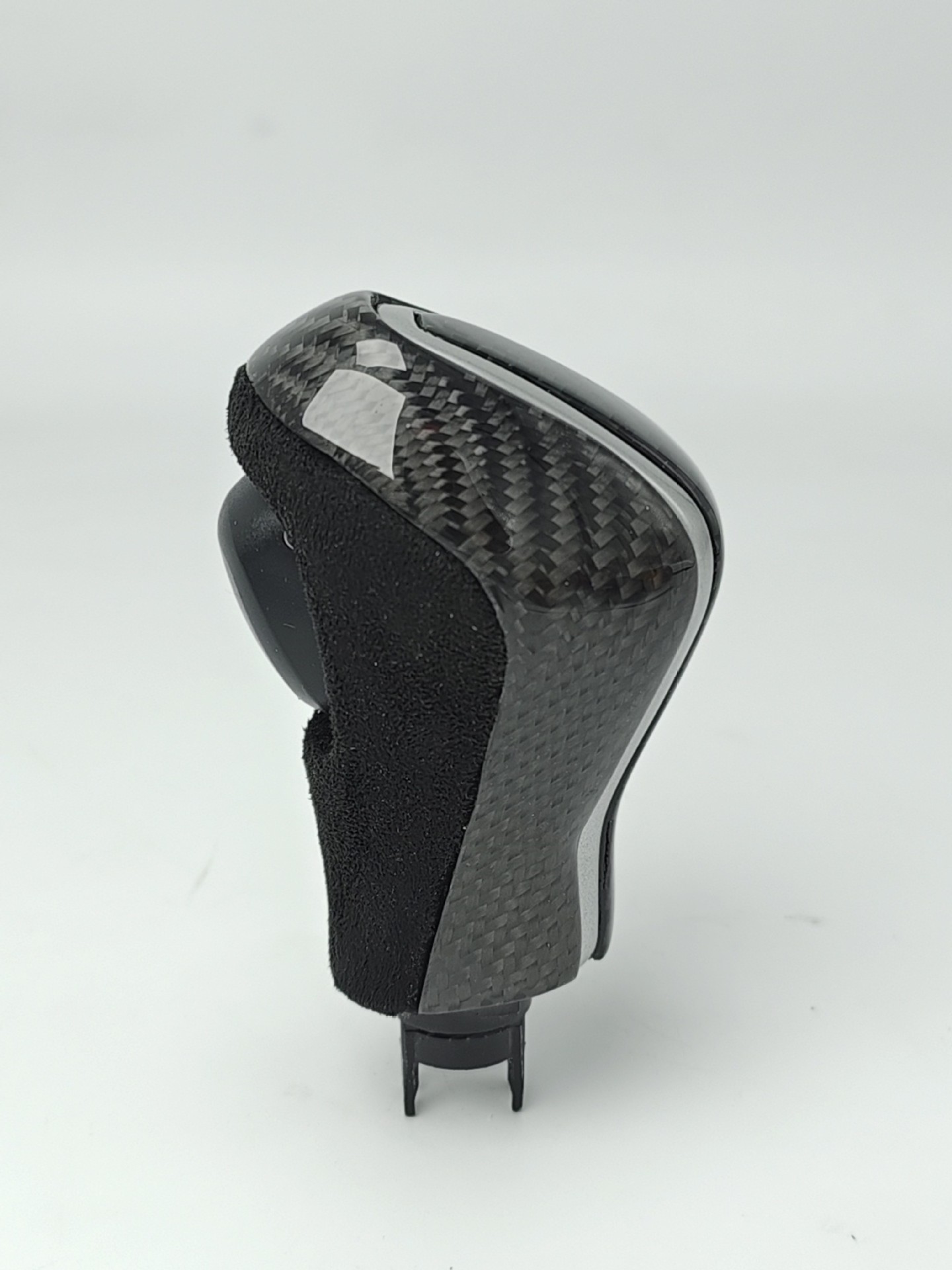 Modificado cabeza de cambio adecuado para Nissan palanca de cambio cabeza melocotón madera fibra de carbono palanca de cambio balonmano cabeza de palo image 8
