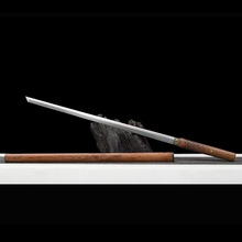 唐横刀素装刀剑一体花纹钢锻打唐剑镇宅宝剑防身刀具冷兵器未开刃