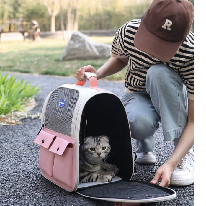 Space handheld capacious breathable backpack to go out