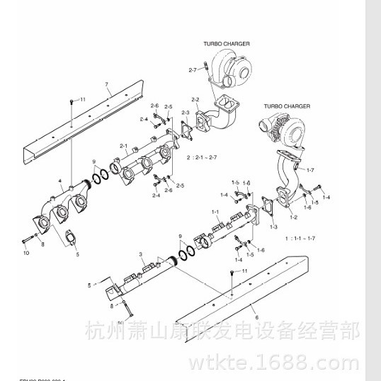 120121-00110位置六角螺栓P222FE斗山