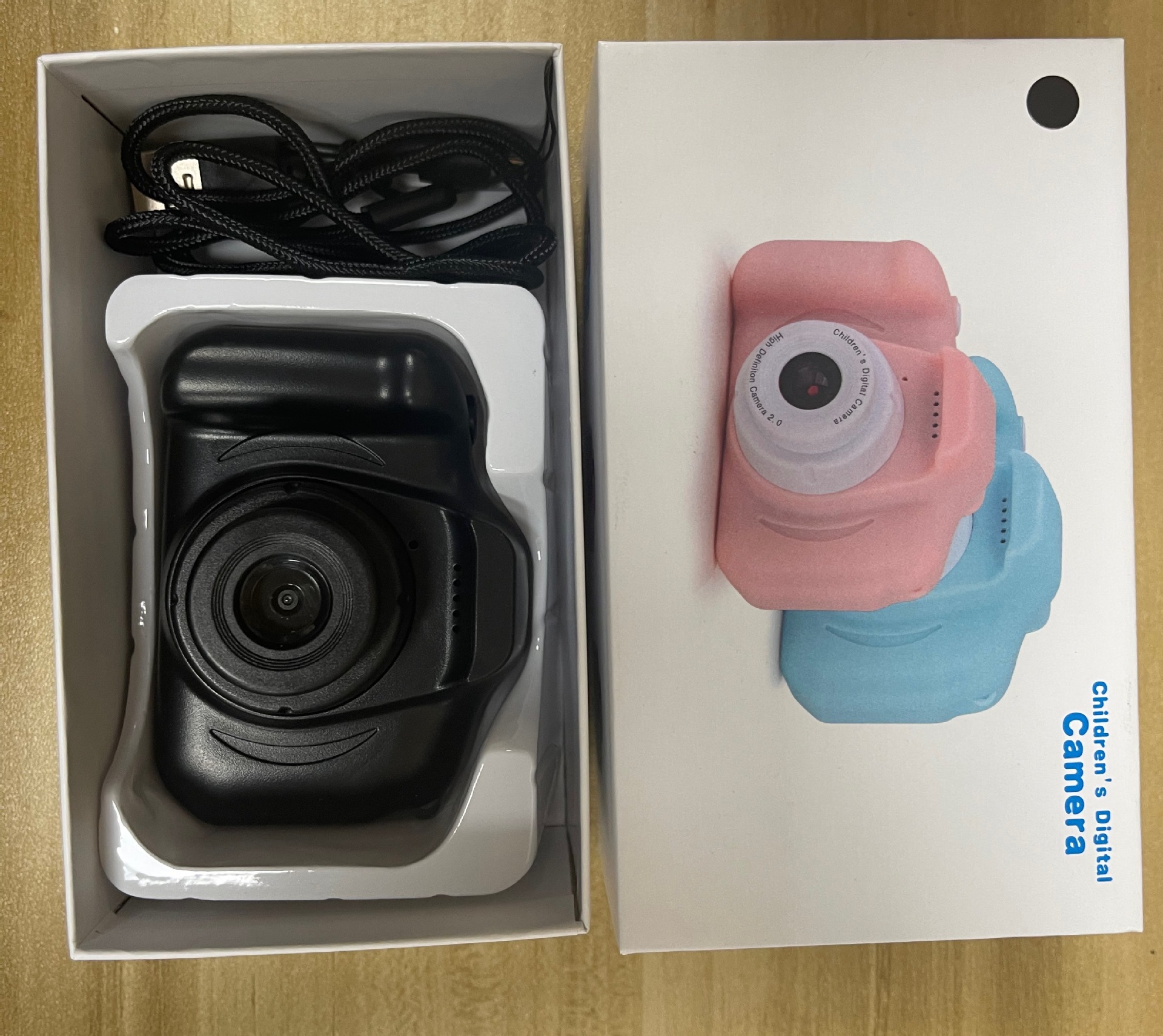 X2 HD cámara digital para niños, cámara de dibujos animados, cámara SLR portátil transfronteriza, juguete, regalo de cumpleaños para niños