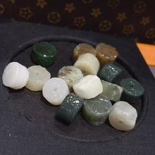 和田玉随形墩子diy文玩配饰手串手链隔珠配件