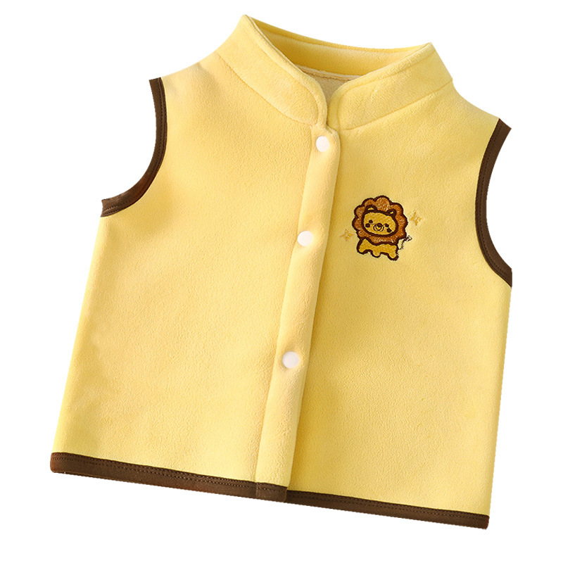 Invierno chaleco de niños nuevos niños vestidos calientes A-Class con chaleco de lana grueso ropa infantil al por mayor