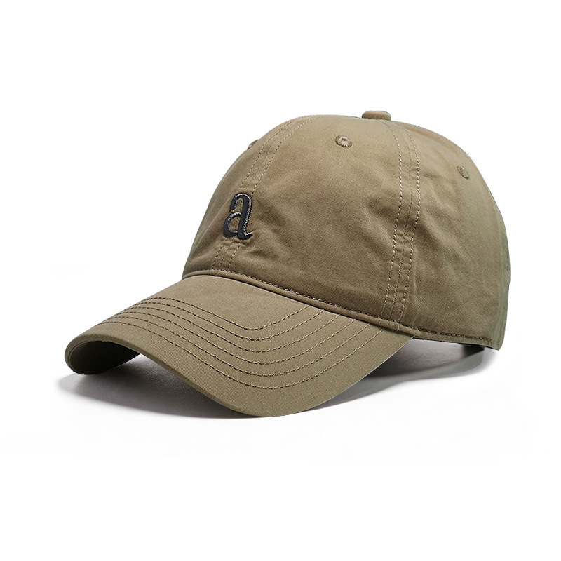 Fithatunme Soft-Top Baseball Cap for Women, Simple Trendy Brand Letter Embroidery Sun Hat, Versatile Commuter Cap for Men Fithatunme Soft-Top Baseball Cap for Women, Simple Trendy Brand Letter Embroidery Sun Hat, Versatile Commuter Cap for Men