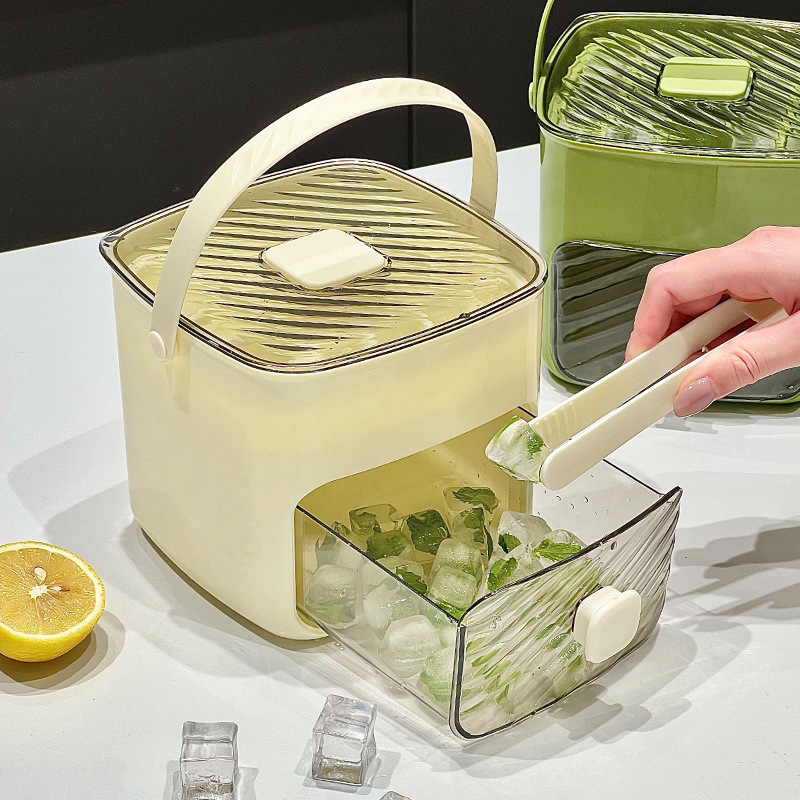 Presione el molde de cubitos de hielo de la rejilla de hielo, la caja de hielo, la caja de hielo, la película de la rejilla de hielo, el cubo de hielo, la película de hielo, el hogar de grado alimenticio