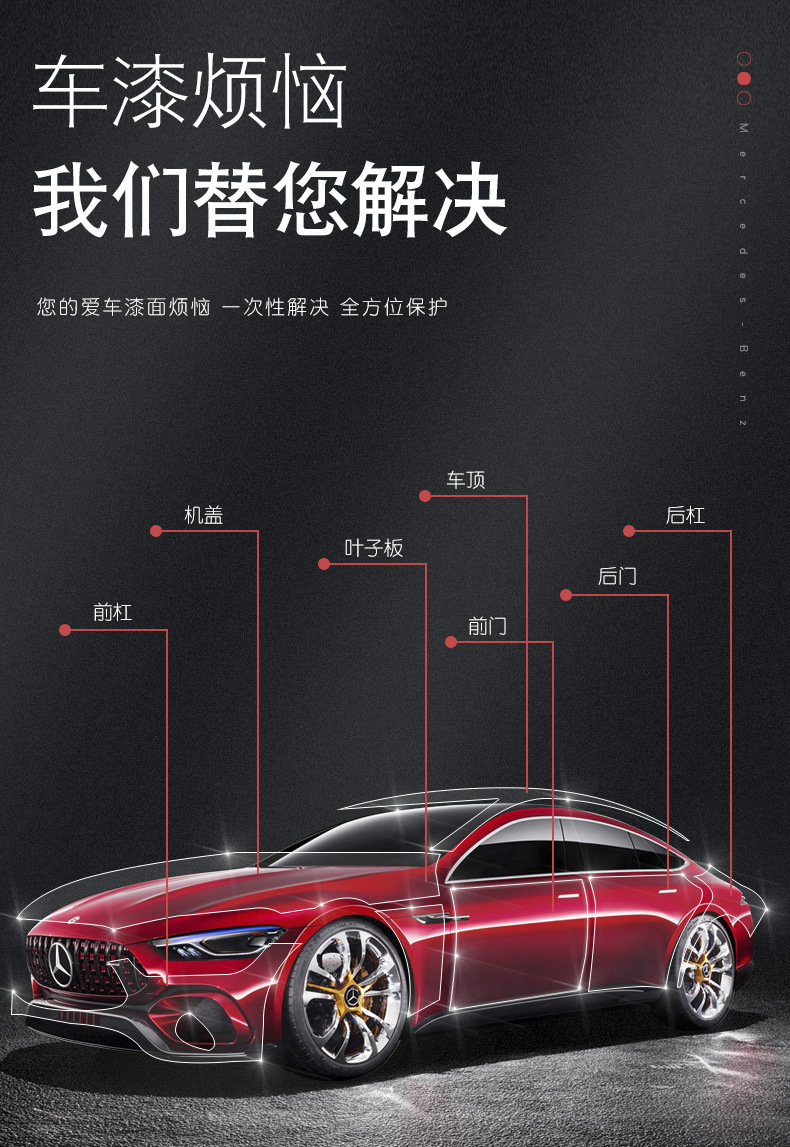 Car Tpu Invisible Car Wrap Full Car Paint Protection Film Roll Transparent Film Tph Self-Healing Anti-Scratch Car Wrap Film