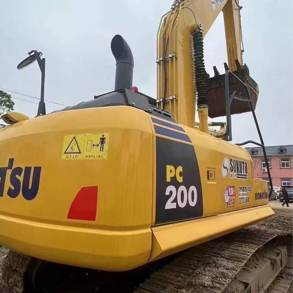 Exportación de línea especial de África y Asia de segunda mano Komatsu 200 excavadora Carter 320 31215 pintura original