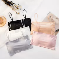 New Ice Silk Бесшовные дышащие отверстия удобные бесшовные слинги нижнее белье для девочек без стального кольца дышащие отверстия прямые продажи с фабрики