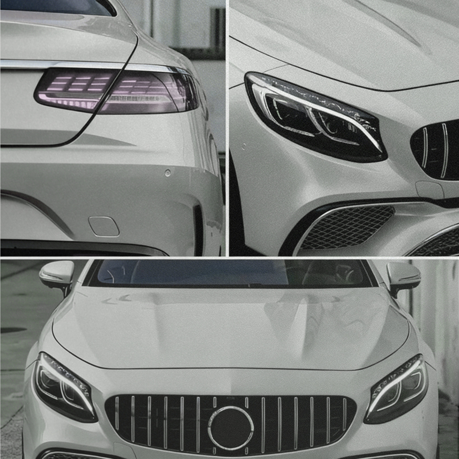 Cross-Border Supply of High-Quality Tpu Color-Changing Film Ppf Electro-Optical Amg Mountain Gray Car Paint Protection Film Anti-Scratch Self-Healing