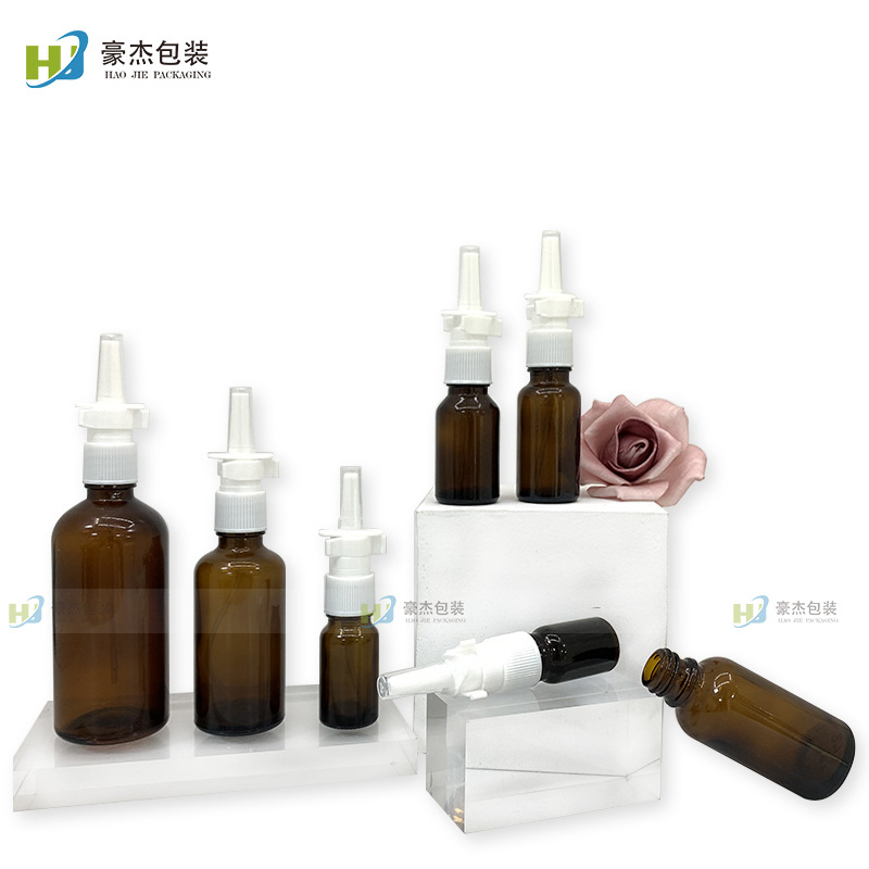 厂家5.10.15.20.30.50.100ml侧喷直喷喷鼻口腔喷雾瓶鼻窦清洗瓶