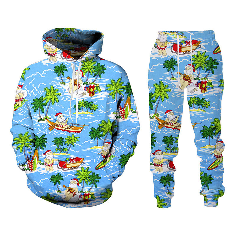 New 3D Christmas Tree Men's HooDeD Sweatshirt Set Couple Sportswear Sportswear Long Sleeve Men's Suit New 3D Christmas Tree Men's HooDeD Sweatshirt Set Couple Sportswear Sportswear Long Sleeve Men's Suit