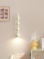 Cream style creative gourd bedroom bedside chandelier Bauhaus medieval creative designer internet celebrity small chandelier