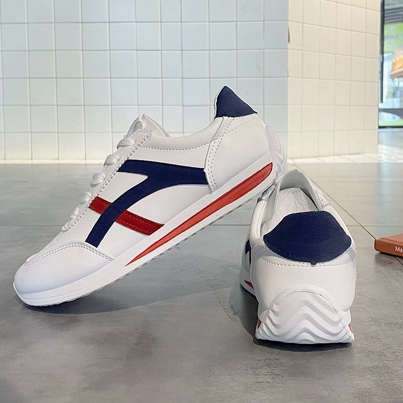 Обувь Женская, новинка 2022 года, белые туфли, студенческие универсальные легкие туфли Torre в Корейском стиле, кроссовки Forrest Gump