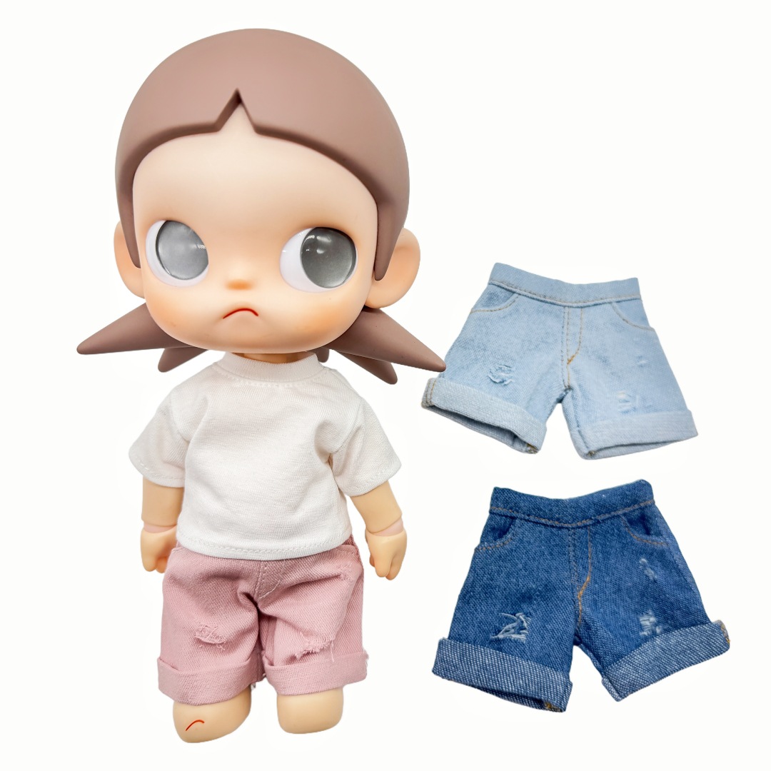 Zsiga Sister Gaazi Ripped Pants Longing Place Doll Clothes 1/8 Movable Action Figure Casual Jeans Wholesale in Stock
