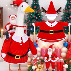 Amazon 新製品サンタクロースのグース服セット 23inch ポーチグース芝生グースクリスマス装飾