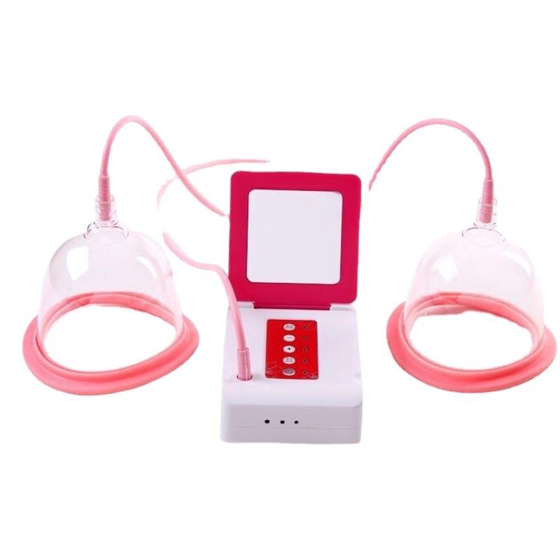 Electric breast beauty instrument breast massager home breast beauty instrument breast beauty instrument vacuum double cup nursing instrument