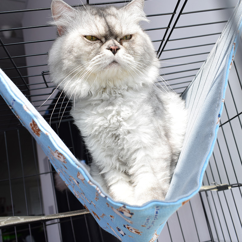 Directo de fábrica mascota hamaca gato columpio colgante gato hamaca gato jaula transpirable gato hamaca lavable gato nido