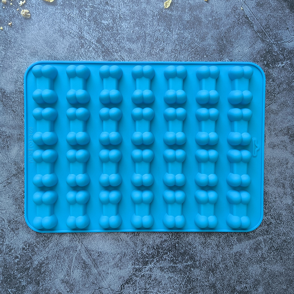 28 huesos de chocolate molde de silicona dulces pudín dulces molde de galletas molde de pastel molde de horneado 656