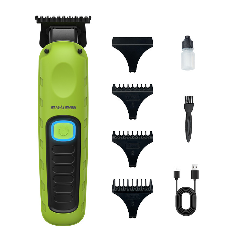 クロスボーダープッシュホワイトハゲバリカン電気シェービングカービングナイフオイルヘッドヘアサロンバリカン電気バリカンメーカー|undefined
