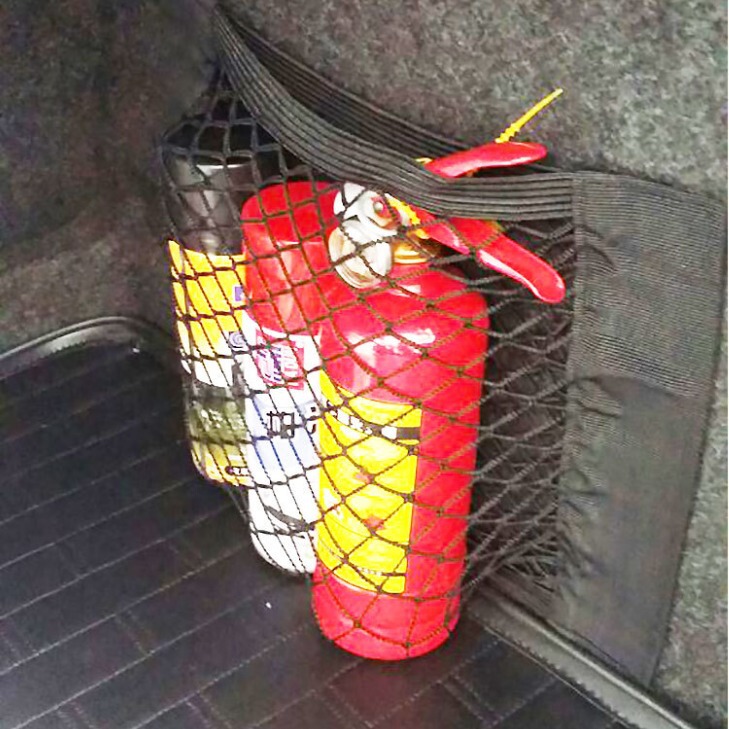 自動車内装用品車用物置箱自動車トランクネットポケット二重マジック貼りネット車載|undefined