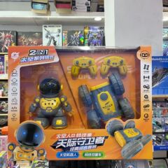子供用リモートコントロール宇宙ロボット特技両面車高速回転ドリフトクールブレーキダンプリモートコントロール玩具