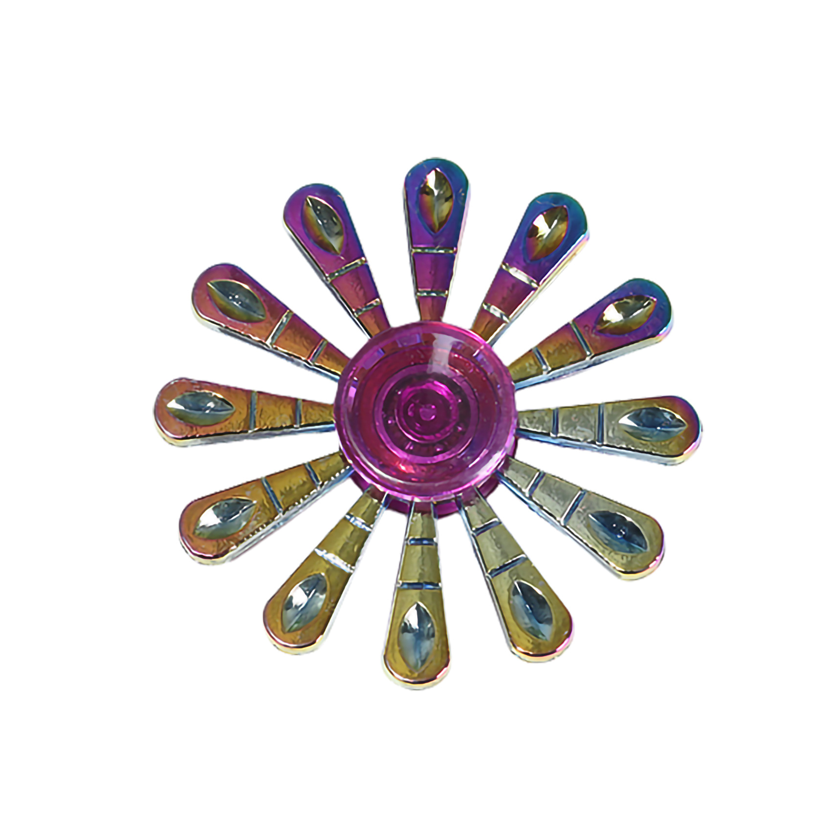 Plumas de pavo real de aleación