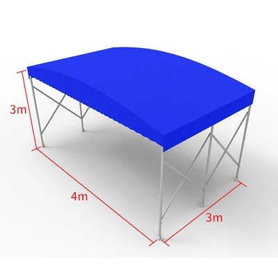 Avtomobil yan çətirləri Electric Movable Warehouse Tent - length-3m-width-4m-height-3m-frame-top-cloth-see-description-for-size
