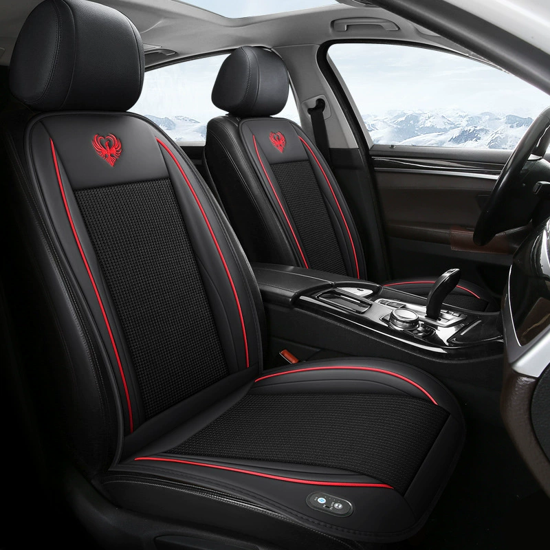 2023 Новый кожаный летний фен Ice Silk Одноместный автокресло Универсальный