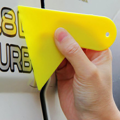 Plastic film scraper multifunctional scraper de-icing ice scraping snow shovel glass glue removal tool cleaning scraper 